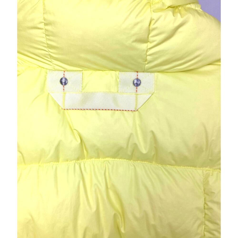 Parajumpers Panda Charlock Yellow Extra Long Down Jacket Puffer Coat Small NWT - Picture 11 of 13